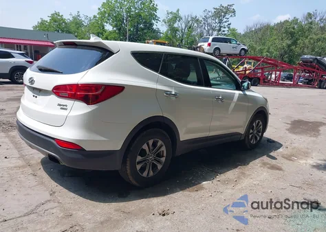 2015 Hyundai Santa Fe Sport 2.4L из США, поврежденный, VIN 5XYZTDLB3FG298677